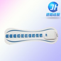 廠家批發生產儀器硅膠墊片 儀表硅膠制品開模定制