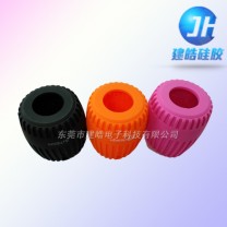 定做水桶狀音響硅膠護套|筒狀音箱硅膠外套